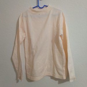 Peach Thermal with Half Turtleneck